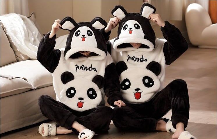 絶対欲しい 柔らかな肌触りで着心地も楽ちん！3種選択 高見えデザイン サンゴフリース カップル パジャマ E-9772