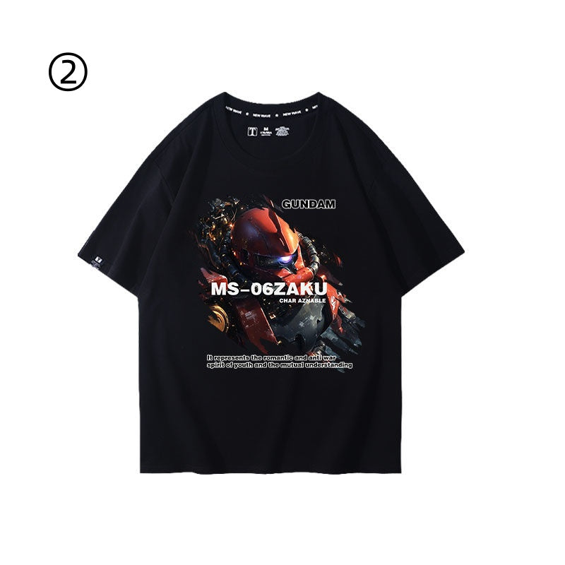 おすすめ　着回し力抜群　おすすめ プリントロゴ 半袖 Tシャツ-A2553