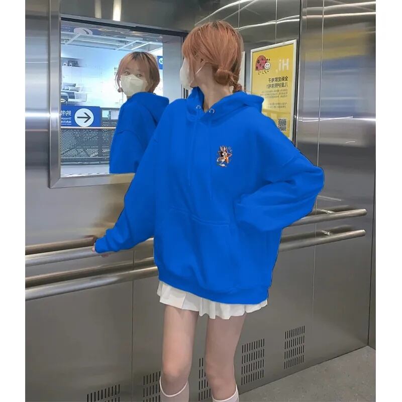 エレガント スウィート 大人可愛い  柔らかくて優しい印象  カジュアル   4色  パーカー  E-12255