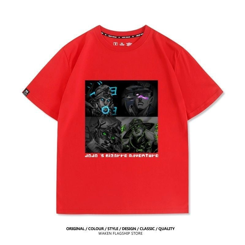 今季マストバイ 好感度UP  売れ筋   おすすめ プリントロゴ 半袖 Tシャツ-A2546