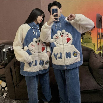 絶対欲しい 大人可愛い スタイルアップ効果抜群 肌触り抜群 サンゴフリース パジャマE-6847