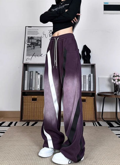 話題沸騰中 個性的なデザイン スタイルアップ 2色 ジョガーパンツ E-9526