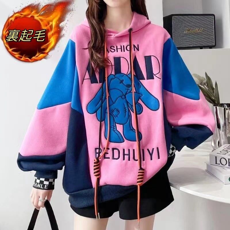 【裏起毛】 ファッション 超人気 個性派パーカーE-6370