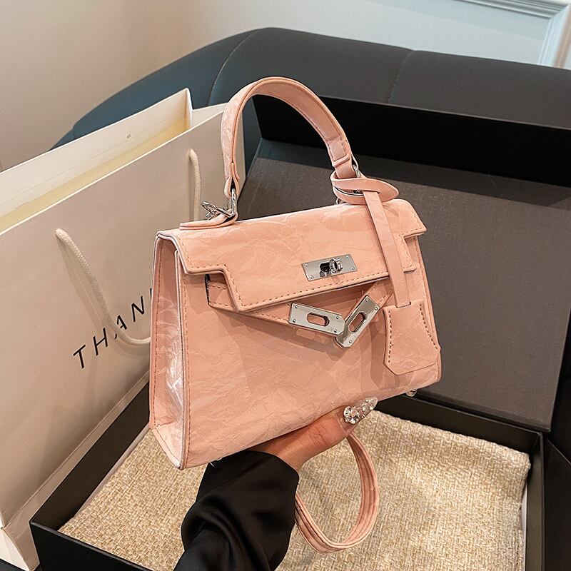 韓国風ファッション 気質アップ おしゃれ度高め エレガント 5色選択可 ショルダーバッグ メッセンジャーバッグE-9896