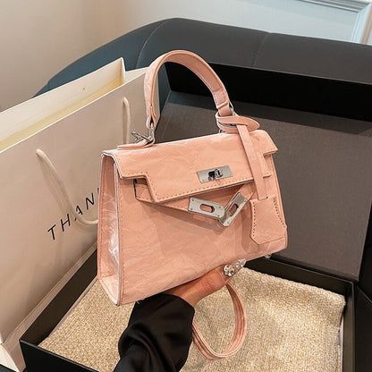 韓国風ファッション 気質アップ おしゃれ度高め エレガント 5色選択可 ショルダーバッグ メッセンジャーバッグE-9896