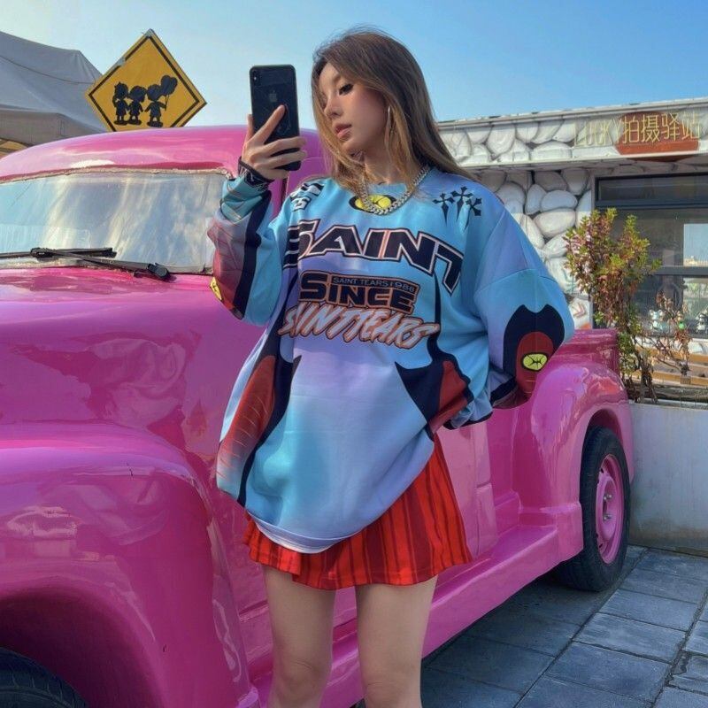 存在感抜群 個性的なデザイン トレンドアイテム カジュアル 全2色 パーカーE-9621