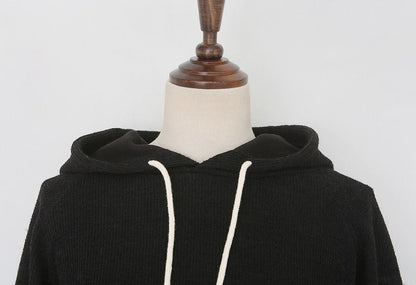 超人気 定番シンプル カジュアル 長袖パーカー＋スカート セットアップ E-10002