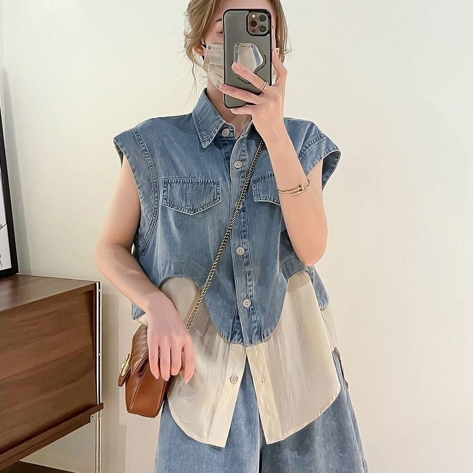 今季マストバイ ファッション 上品 半袖Ｔシャツⅹパンツセット <ins-6575>