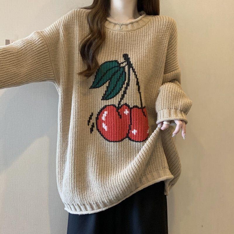 新商品 柔らかくて優しい印象 おすすめ 3色選択 ニットトップスE-9825