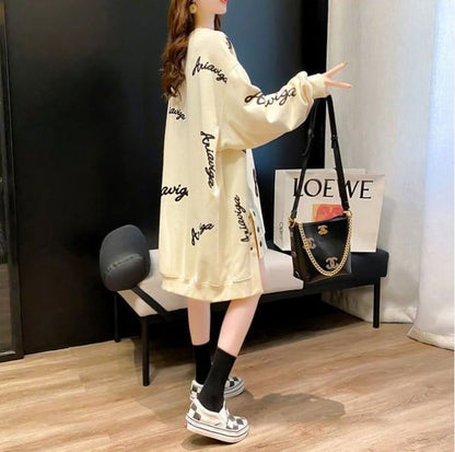 【裏起毛】大好評 ファッション 売り切れ必至 個性派 ルーズ 長スウェットE-6217