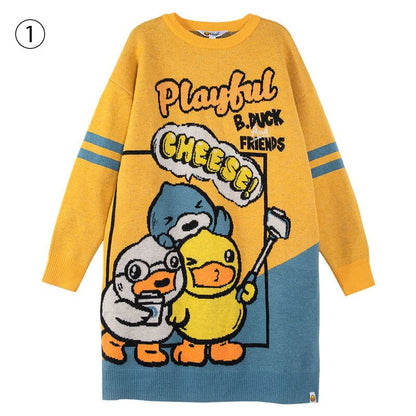 話題沸騰中 キュート 超人気 おしゃれ度高め 4種選択 ニットトップスE-9382