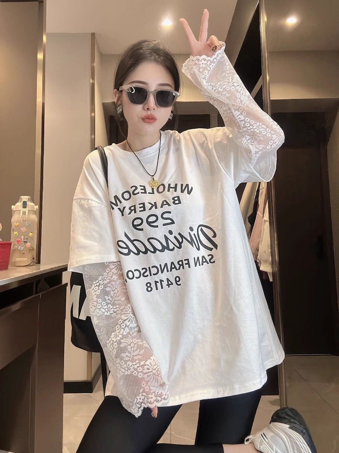 早い者勝ち 着回し力抜群 女子マスト 2色選択 スウェットE-10748