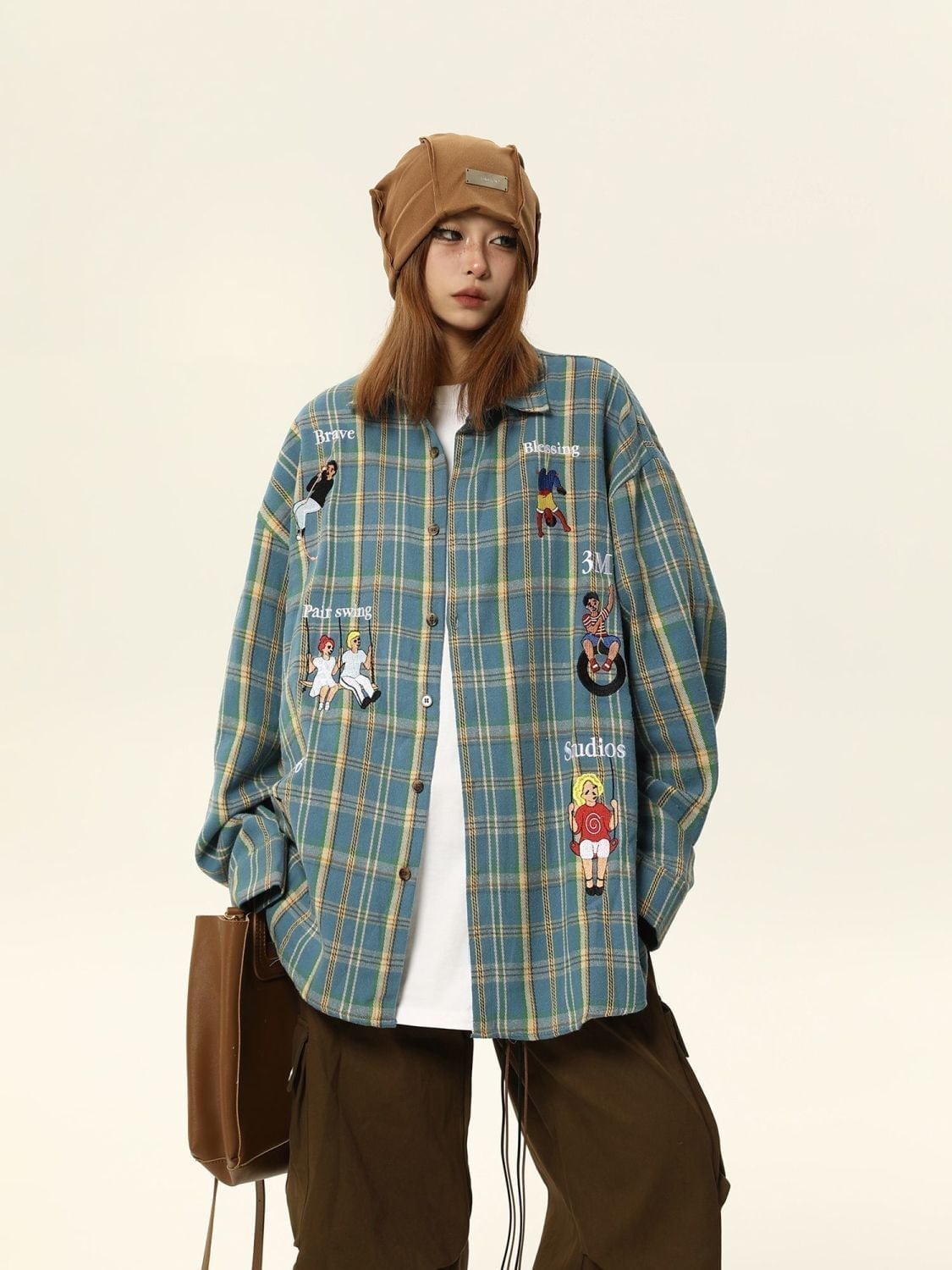 大活躍 個性派 ファッション シャツE-6520