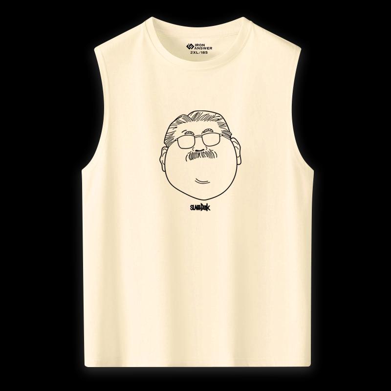 売れ筋　美人度アップ 　おすすめ プリントロゴ 袖なし Tシャツ-A2664