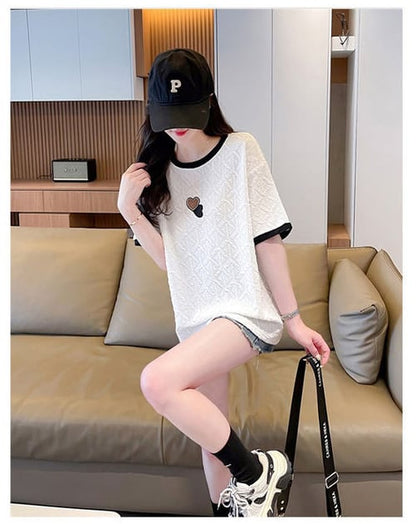 売り切れ必至 カジュアル ファッション 全3色 半袖Tシャツ<ins-8507>