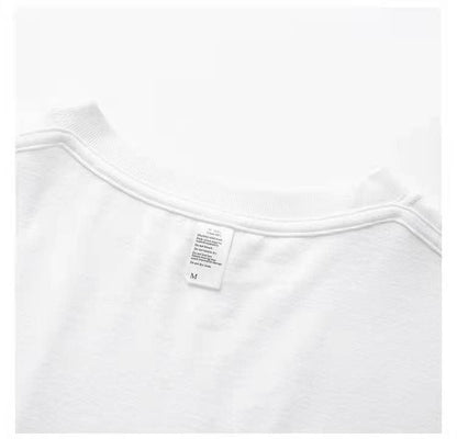 柔らかな肌触りで着心地も楽ちん アバンギャルド カジュアル プリント 全7色 半袖 Tシャツ E-9263