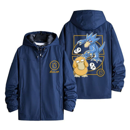 【裏起毛】 早い者勝ち 超人気 秋冬服 防寒  撥水加工 プリントロゴ 男女兼用 マウンテンパーカー E-12662