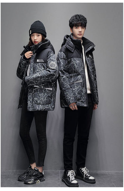 話題沸騰中 防寒 ファッション 暖かい ダウンジャケットE-5895