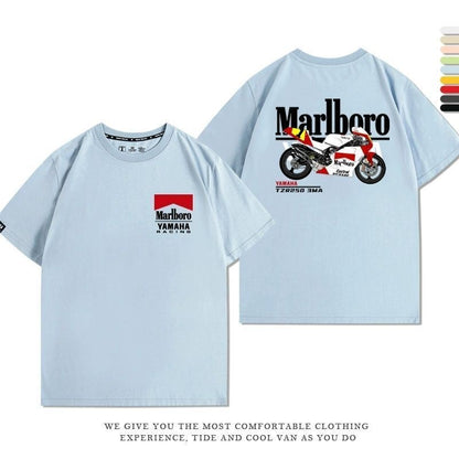 おすすめ プリントロゴ 半袖 Tシャツ-A2671