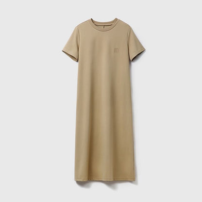 超人気 定番シンプル カジュアルエレガント ワンピース<ins-6603>