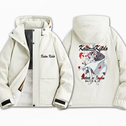 【中綿】人気爆発中 絶対欲しい 冬服 防寒 暖かい 撥水加工男女兼用 4色展開 中綿フード付きジャケットE-12614