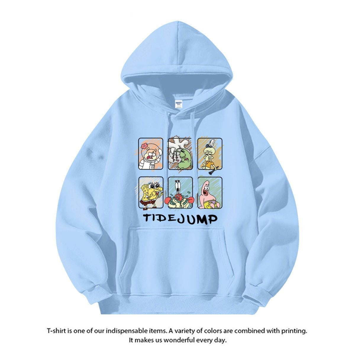 【人気急上昇中！】質感のいい ビッグロゴ 男女兼用 6色展開 フード付きパーカ ーE-12633