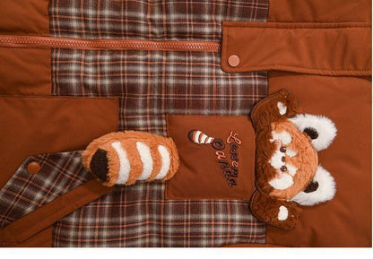 好感度UPファッション フード付きジッパーコート スタイルアップ E-10040