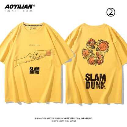 ファッション　着回し力抜群　おすすめ プリントロゴ 半袖 Tシャツ-A2534