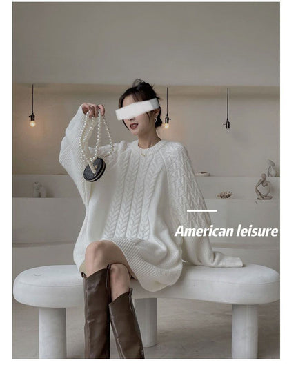 超人気 大人可愛い おしゃれ度高め 着心地良い カジュアル 4色選択 セーターE-12351