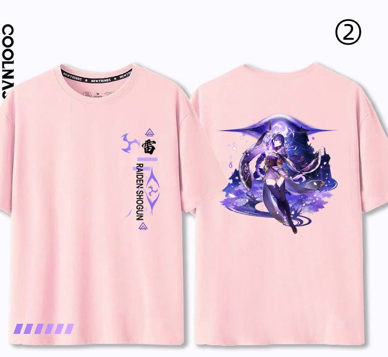 美人度アップ　着回し力抜群　おすすめ プリントロゴ 半袖 Tシャツ-A2511
