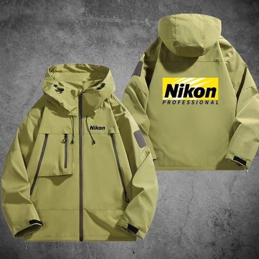 【半額！2月6日まで】取り入れたい  防寒  撥水加工 バックビッグロゴ 男女兼用 4色展開 マウンテンパーカー E-12851