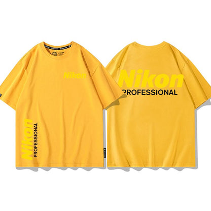 男女兼用 シンプル ファッション 半袖 Tシャツ E-13433
