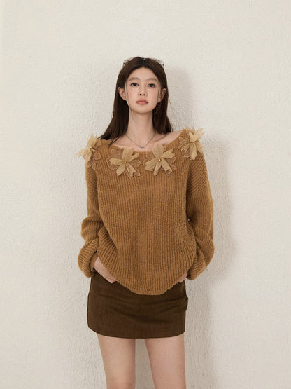 早い者勝ち 絶対欲しい 個性的なデザイン トレンドアイテム 2色選択 ニットセーター E-12191