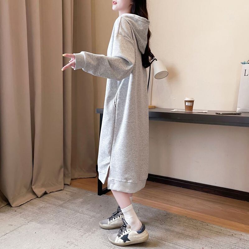 【裹起毛】着回し力抜群 5色 プラスベルベット 長袖 ニット セーター E-10216