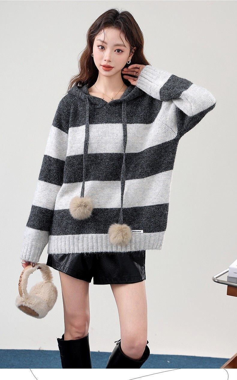 早い者勝ち 絶対流行  柔らかくて優しい印象  カジュアル   2色 スウェット  E-12232