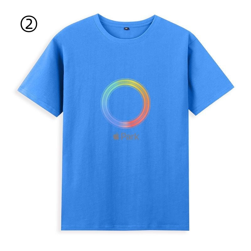 絶対欲しい おすすめ プリントロゴ　半袖 Tシャツ-A2360