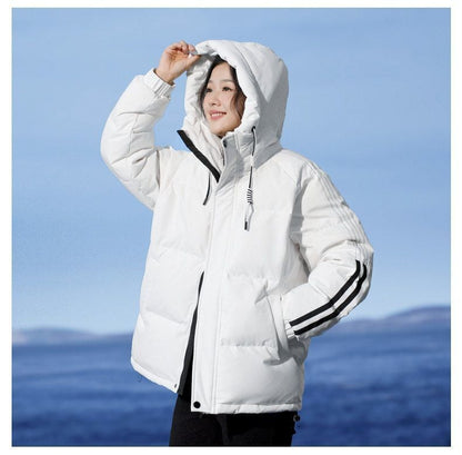 【中綿】売れ切れ必至 おすすめ 冬服 防寒 暖かい  撥水加工 3色展開 男女兼用 中綿フード付きジャケットE-12635