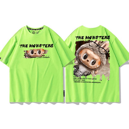 超人気 着回し力抜群 売れ筋   おすすめ プリントロゴ 半袖 Tシャツ-A2596