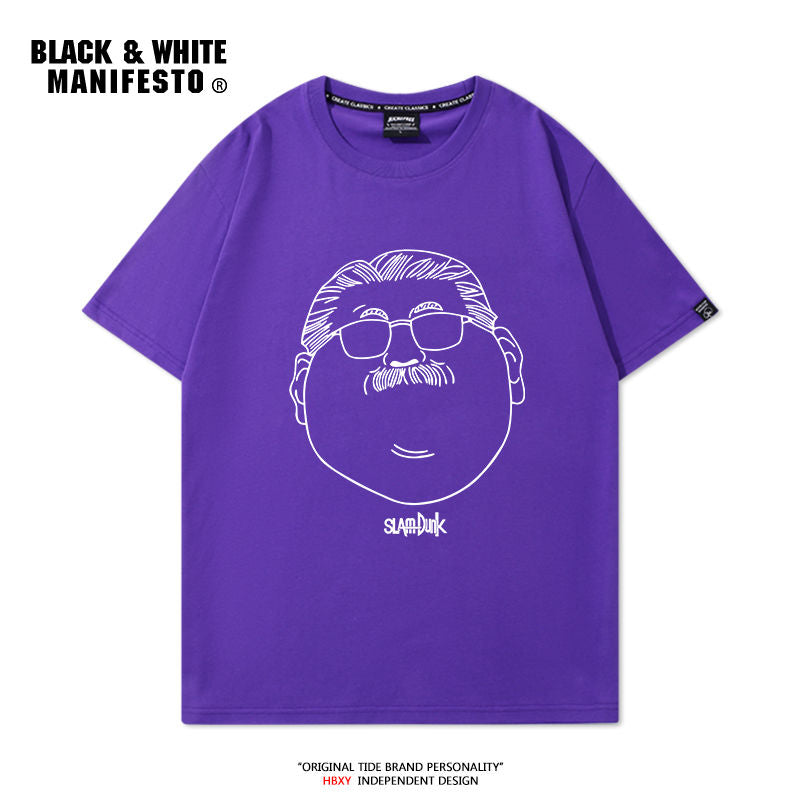 【人気ランキングNO.2】早い者勝ち　好感度UP おすすめ プリントロゴ　半袖 Tシャツ-A2356