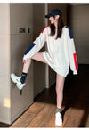 【裹起毛】今季マストバイ 好感度UP 元気いっぱい パーカE-10405