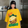 話題沸騰中 おしゃれ度高め 活躍する優秀アイテム プリント 半袖 Tシャツ E-9325