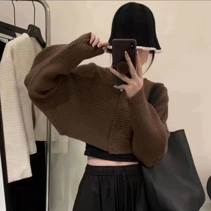 今季マストバイ 気質アップ 定番シンプル 8色選択 ニットトップスE-9607