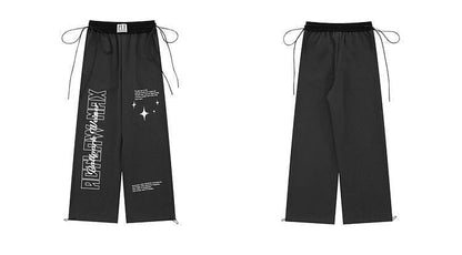 人気上昇中 オシャレ 都市ファッショ デザイン 2色 ジョガーパンツ E-9761