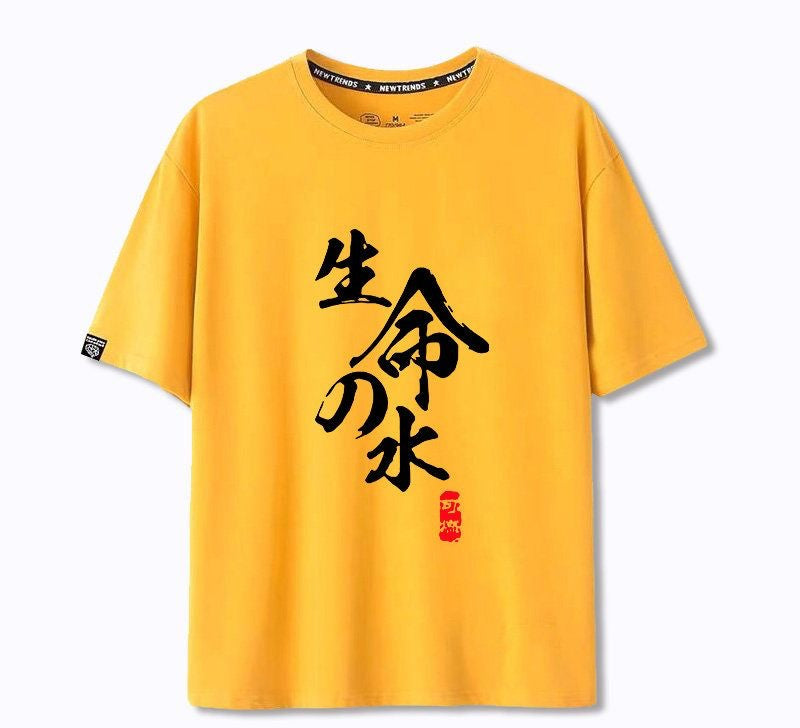 大活躍  おすすめ プリントロゴ 半袖 Tシャツ-A2640