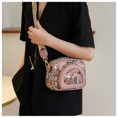 新商品 存在感のある 人気上昇中 キュート ファッション 3色選択可 ベアパターンショルダーバッグE-9860