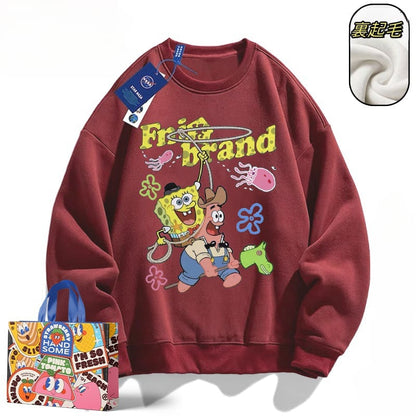 【半額！期間限定！！】【裏起毛あり】 カジュアル ファッション 個性派スウェット 男女兼用E-6256