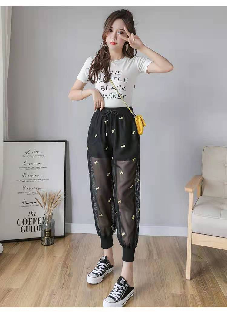 話題沸騰中 ファッション 大好評 カジュアル 日焼け止め パンツE-8765