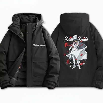 【中綿】人気爆発中 絶対欲しい 冬服 防寒 暖かい 撥水加工男女兼用 4色展開 中綿フード付きジャケットE-12614