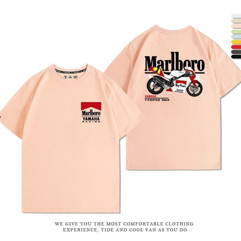 おすすめ プリントロゴ 半袖 Tシャツ-A2671