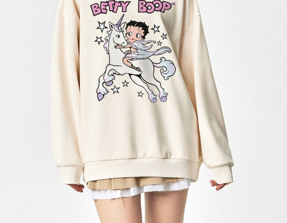 定番シンプル 海外トレンド 好感度UP カジュアル  全3色 スウェットE-12337